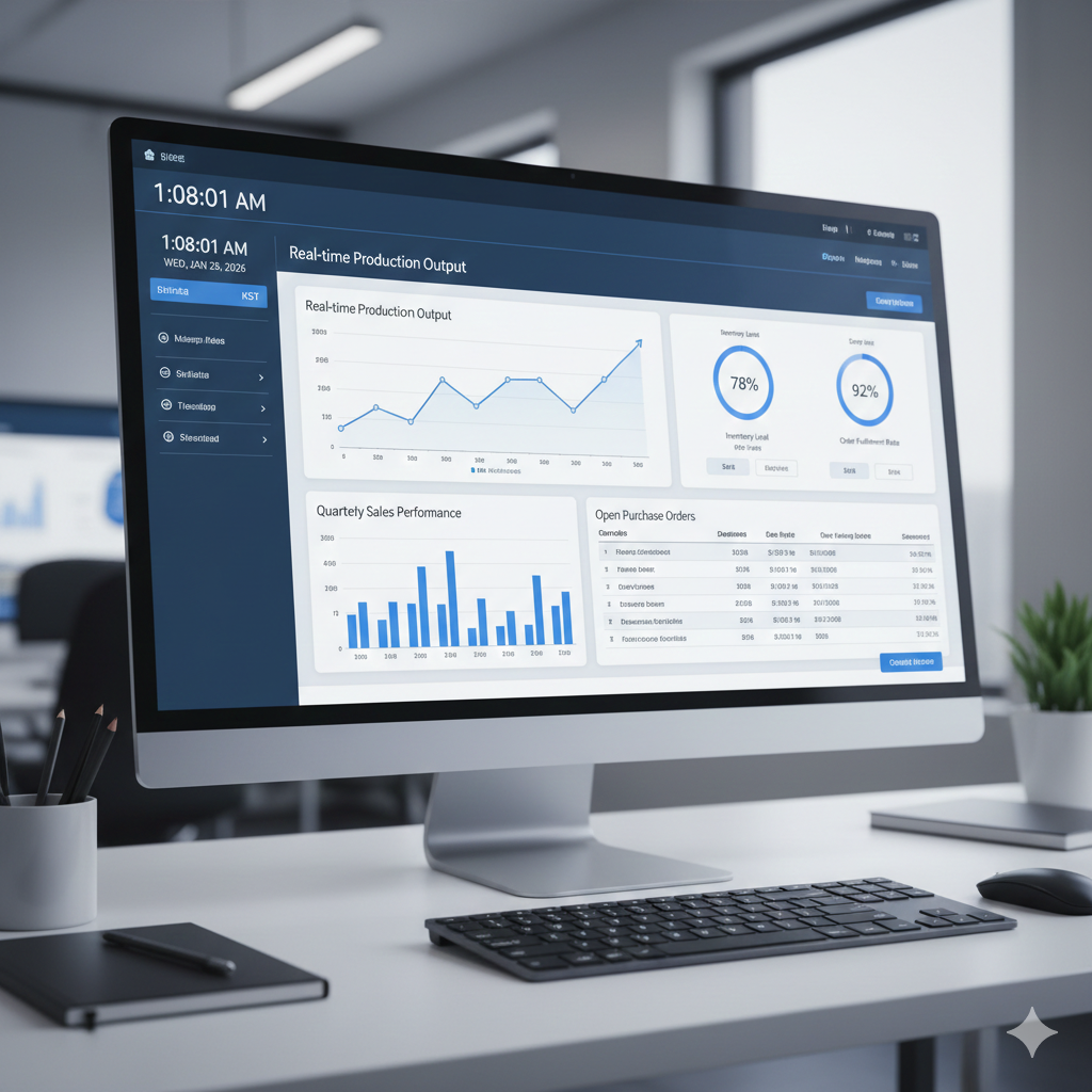 ERP 대시보드